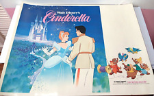 Disney Cinderella Vintage 28x22in. Re-released Movie Poster picture