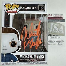 NICK CASTLE signed Funko POP Figure Michael Myers The Shape Halloween 03 JSA picture