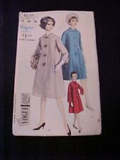 VTG Vogue Special Design Lady's Coat and Scarf Pattern 5630 picture