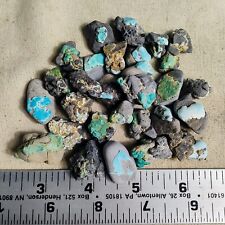 Natural Lone Mountain Turquoise Rough Stone Nugget Slab Gem 100 Gram Lot 41-02 picture