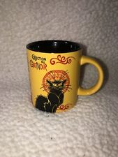 Vintage Le Chat Noir (The Black Cat)  Men Tours,French Ceramic Mug Collectable picture