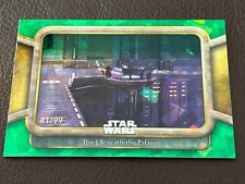 2024 Topps Chrome Sapphire Star Wars Phantom Menace Duel Beneath The Palace /99 picture