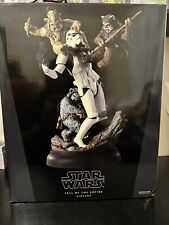 Sideshow Star Wars Fall of the Empire : Ewoks VS Stormtrooper Diorama  NEW picture