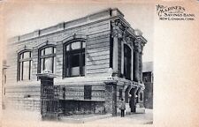 NEW LONDON CT - The Mariners Savings Bank Postcard picture