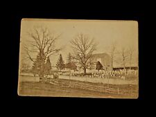 Grove Methodist Church West Chester PA Cabinet Card Photograph picture