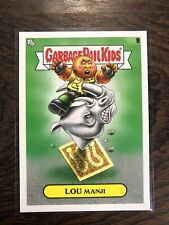 2022 TOPPS GARBAGE PAIL KIDS BOOK WORMS Gross Adaptation 9 LOU Manji  picture