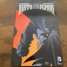 BATMAN: BIRTH OF THE DEMON By Mike W. Barr & Dennis O'neil Complete Collection picture