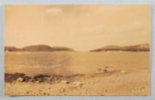 RPPC Entrance To Somes Point, Mt. Desert, ME Maine Real Photo Postcard (#4373) picture