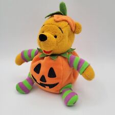 Vintage Disney Winnie the Pooh Pumpkin Costume Jack O Lantern Halloween Bean Bag picture