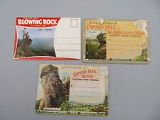 3 Fold Outs/Postcards 2 Chimney Rock & 1 Blowing Rock picture