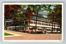 Winona Lake IN-Indiana, Bethany Lodge, Antique Vintage c1921 Postcard picture