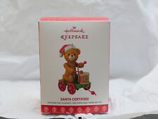 2017 Hallmark Keepsake Ornament “Santa Certified