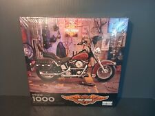 New Vintage Harley Davidson 1994 Springbok 1000 Piece Puzzle Motorcycle picture