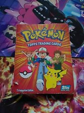 TOPPS Pokemon  Series 1 and 2 Complete Master sets Excellent condition  + Holos picture