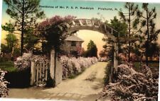 Residence of Mr. P S P Randolph Pinehurst NC Unposted Divided Postcard 1910s-20s picture