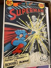 Superman 266 1973 Superman Fights The Abominable Snowman picture
