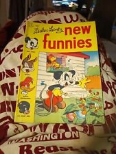 NEW FUNNIES #124 Woody Woodpecker Dell Comics 1947 Golden Age Cartoon Andy Panda picture