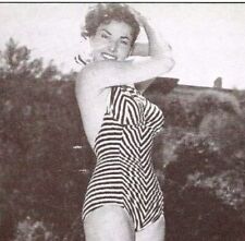 Vintage 1940s Photo Fan Card of Playboy Playmate Actress MARA CORDAY in Swimsuit picture