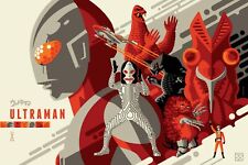 Ultraman 55th Anniversary Edition poster by Tom Whalen Mondo BRAND NEW IN HAND picture