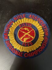 Official NRA: Regional Championship Pistol Match 1959 Patch picture
