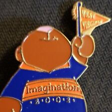 Destination Imagination Pin 💥 2003 WV BEAR WITH BANNER WEST VIRGINIA💥 DI OM208 picture