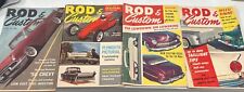Rod & Custom Vintage (1958) Magazines Set Of 4 picture