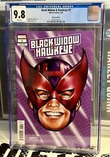 Black Widow And Hawkeye #1 CGC 9.8 Mark Brooks Headshot Variant Cover Marvel New picture