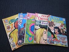 Teen Confessions comic lot - 1960 & up, romance picture