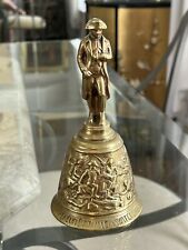 VINTAGE BRASS NAPOLEAN BELL BEAUTIFUL DETAIL 6 1/4