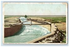 1911 Irrigation Canal Near Las Animas Colorado CO Posted Antique Postcard picture