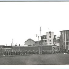 c1940s USMC Marines March Real Photo Snapshot Soldier HQ Service WWII Army C47 picture