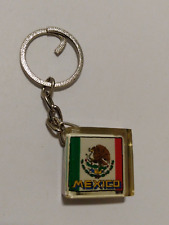 Mexico Small Plastic Square Souvenir Keychain picture