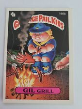 1986 Topps - Garbage Pail Kids - Gil Grill - Series 5 - Stickers - #190b picture