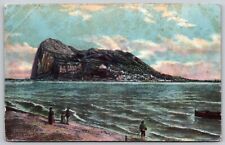 Gibraltar Rock from NW Prudential Insurance Co of America c.1909 Postcard picture
