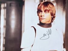 Mark Hamill Star Wars Luke as Stormtrooper Signed 8x10 READ DESCRIPTION picture
