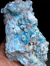 329g NATURAL Blue Cyanotrichite CRYSTAL STONE MINERAL Specimen d78 picture