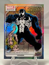 2022 Marvel Platinum Venom Rainbow Silver No. 124 picture
