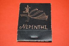 Nepenthe and The Phoenix in Big Sur, California Vintage Full Unstruck Matchbook picture