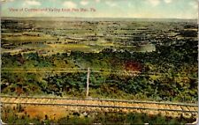 Postcard~Cumberland Valley From Pen Mar, Pa.~R.R. Tracks~Doane 1 Cancel c1908 picture