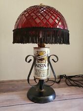 XX RARE 1970s “FALSTAFF” BEER CAN/BAR COUNTERTOP LAMP/DISPLAY PIECE ALL ORIGINAL picture