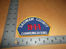 Saginaw County Communications 911 EMS Patch~Michigan~MI~Brand New~Emergency~ picture