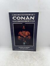 The Chronicles of Conan Volume 34 Betrayal In Zamora Dark Horse Graphic Novel picture
