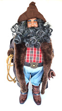 African American Cowboy Santa In Preowned Condition. picture