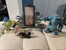 WDCC Monsters Inc. 4-piece set Sulley,  Mike,  Boo, Broken Door Station  Read picture