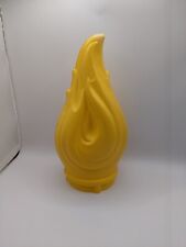 Vintage General Foam Plastics Blow Mold Candle Holiday Christmas Flame Tip Part picture