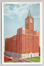 Postcard American Furniture Mart Chicago Illinois 1946 picture