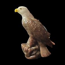 Vintage 1970's Large Solid Sculpted Wax American Bald Eagle Candle 9