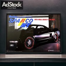 90's Authentic Official Vintage SPARCO × HONDA NSX Ad Poster, NA1 NA2 ACULA OEM picture