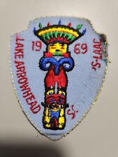 Vintage BSA Lake Arrowhead Scout Camps 1969 L.A. Area Council Patch picture