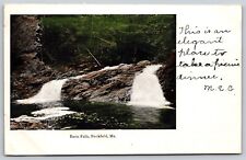Postcard Basin Falls, Buckfield, Maine 1905 L173 picture
